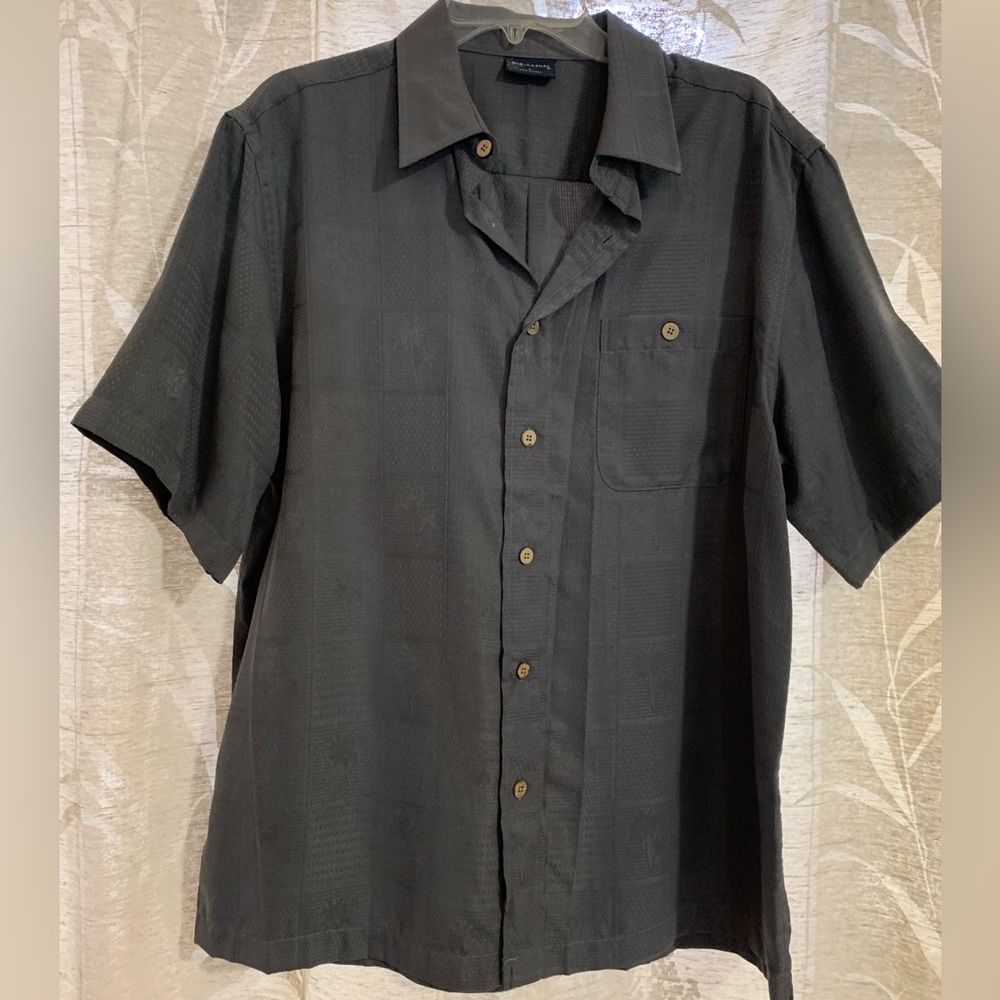 R&R Casual grey button shirt